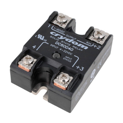 DC60D40H by Sensata-Crydom - SOLIDSTATE RELAY SPST-NO 40A 1-48V