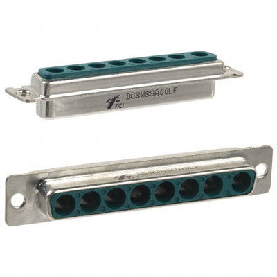 DC8W8SA00LF by Amphenol ICC (FCI) - CONNECTOR D-SUB HOUSING RCPT 8POS