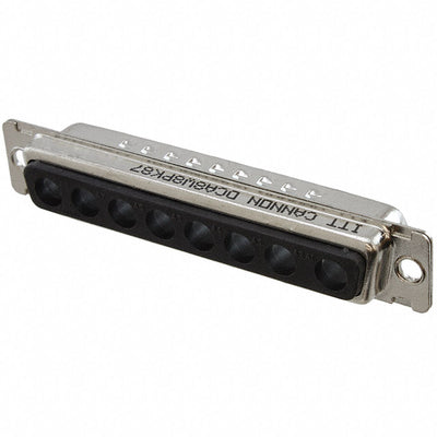 DCA-8W8P-K87-F0 by ITT Cannon, LLC - CONNECTOR D-SUB HOUSING PLUG 8POS