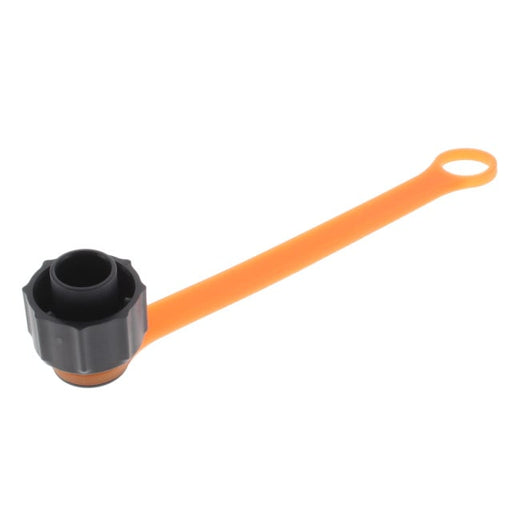DCA-ACR-12-P-1 by Samtec Inc. - CONNECTOR DUST COVER 12 BLACK/ORANGE