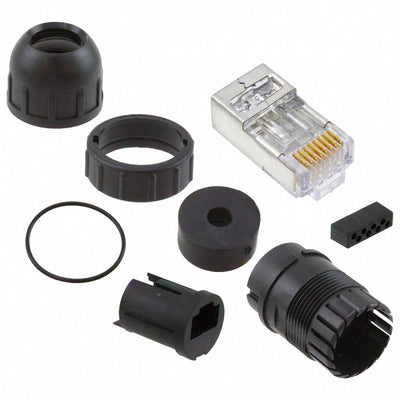 DCC-RJ6SB-310 by Conxall/Switchcraft - CONNECTOR MOD PLUG 8P8C SHIELDED