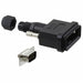 DCCDB09M by Switchcraft Inc. - CONNECTOR D-SUB PLUG 9POS SLDR CUP
