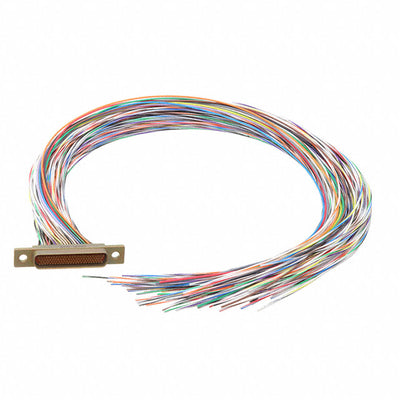 DCCM100S6E5-18.0B by Cinch Connectivity Solutions - MICRO-D SKT 100POS WIRE LEAD 18