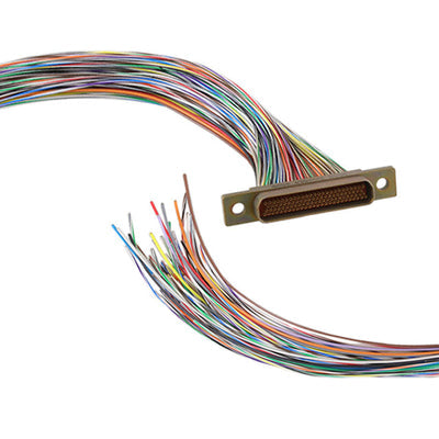 DCCM100S6E5-36.0B by Cinch Connectivity Solutions - MICRO-D SKT 100POS WIRE LEAD 36
