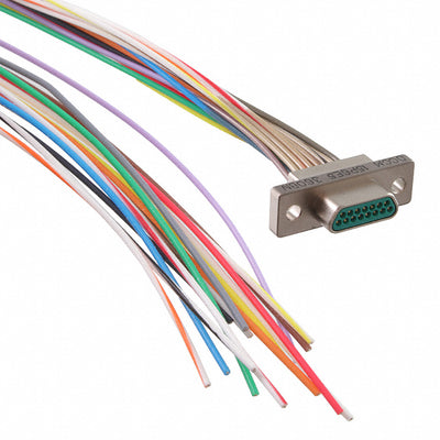 DCCM15P6E5-36.0BN by Cinch Connectivity Solutions - MICRO-D PLUG 15POS WIRE LEAD 36
