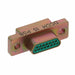 DCCM15PSB by Cinch Connectivity Solutions - CONNECTOR MICRO-D PLUG 15POS PNL MNT