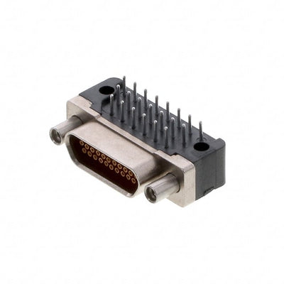DCCM21SCBRPN by Cinch Connectivity Solutions - CONNECTOR MICRO-D RCPT 21POS R/A SLDR