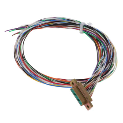 DCCM25P6E5-18.0B by Cinch Connectivity Solutions - MICRO-D PLUG 25POS WIRE LEAD 18