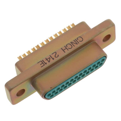 DCCM25PSB by Cinch Connectivity Solutions - CONNECTOR MICRO-D PLUG 25POS PNL MNT