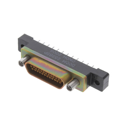 DCCM25SBSPN by Cinch Connectivity Solutions - CONNECTOR MICRO-D RCPT 25P VERT SLDR