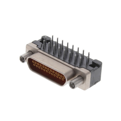 DCCM25SCBRPN by Cinch Connectivity Solutions - CONNECTOR MICRO-D RCPT 25POS R/A SLDR
