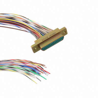 DCCM31P6E5-18.0BN by Cinch Connectivity Solutions - MICRO-D PLUG 31POS WIRE LEAD 18