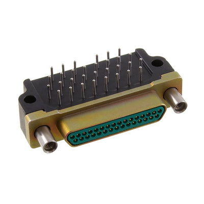 DCCM31PCBRP by Cinch Connectivity Solutions - CONNECTOR MICRO-D PLUG 31POS R/A SLDR