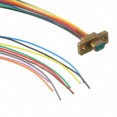DCCM9P6E5-36.0B by Cinch Connectivity Solutions - MICRO-D PLUG 9POS WIRE LEAD 36