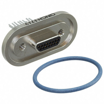 DCDH-15P4C40.5BN by Cinch Connectivity Solutions - CONNECTOR MICRO-D PLUG 15POS PNL MNT
