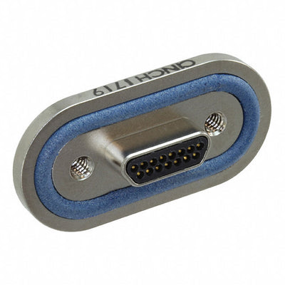 DCDH-15PSBN by Cinch Connectivity Solutions - CONNECTOR MICRO-D PLUG 15POS PNL MNT