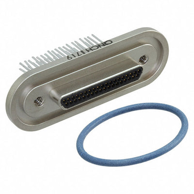 DCDH-37P4C40.5BN by Cinch Connectivity Solutions - CONNECTOR MICRO-D PLUG 37POS PNL MNT