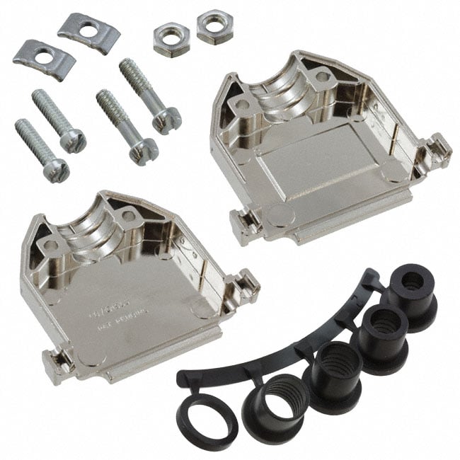 DCH-B-003 by Cinch Connectivity Solutions - CONNECTOR BACKSHELL 25POS 180DEG SHLD