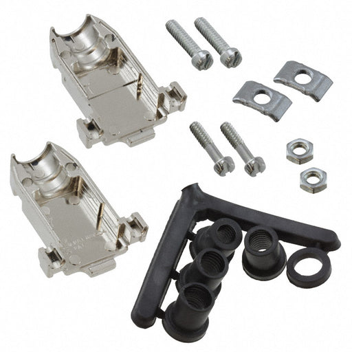 DCHE003 by Cinch Connectivity Solutions - CONNECTOR BACKSHELL 9POS 180DEG SHLD
