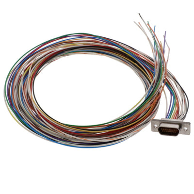 DCHM15S6N5-36.0BN-HT1 by Cinch Connectivity Solutions - MICRO-D SOCKET 15POS HI-TEMP
