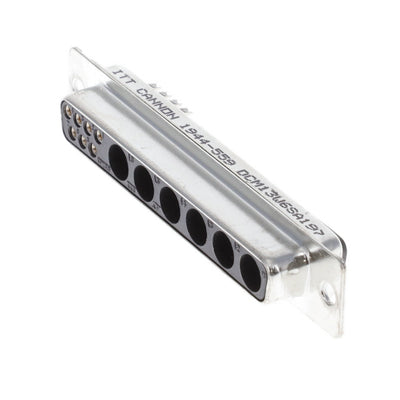 DCM-13W6S-A197 by ITT Cannon, LLC - CONNECTOR D-SUB RCPT 13POS PNL MNT