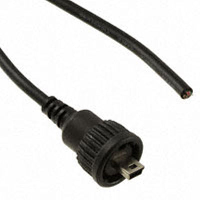 DCM-USBNB-R5 by Conxall/Switchcraft - CABLE USB2.0 MIN B PLG-OPN W/COUPL