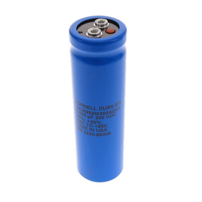 DCM253U075DJ2B by Cornell Dubilier Electronics (CDE) - ALUMIN CAP 25000UF 75V SCREW