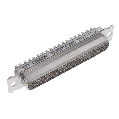 DCM37SF225 by ITT Cannon, LLC - CONNECTOR D-SUB RCPT 37POS PNL MNT