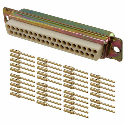DCMA-37P by ITT Cannon, LLC - CONNECTOR D-SUB PLG 37P PNL MT CRIMP