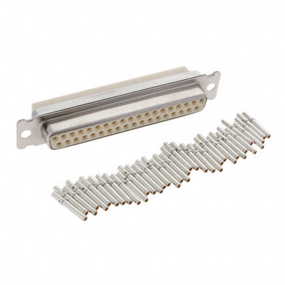 DCMA37SF225 by ITT Cannon, LLC - CONNECTOR D-SUB RCPT 37POS PNL MNT