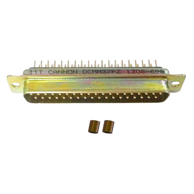 DCMM-37P-Z by ITT Cannon, LLC - CONNECTOR D-SUB PLUG 37P PNL MNT SLDR