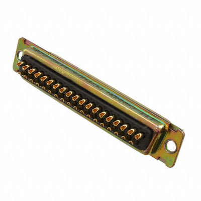 DCMM-37S by ITT Cannon, LLC - CONNECTOR D-SUB RCPT 37POS PNL MNT