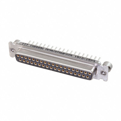 DCMV37SNF225 by ITT Cannon, LLC - CONNECTOR D-SUB RCPT 37P PNL MNT SLDR