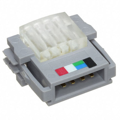 DCN4-BR4D by Omron Automation and Safety - CONNECTOR PLUG 4POS IDC