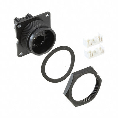 DCP-RJ5B-RD by Conxall/Switchcraft - CONNECTOR MOD JACK 8P8C R/A UNSHLD