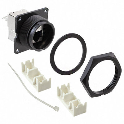 DCP-RJ5ST-RD by Conxall/Switchcraft - CONNECTOR MOD JACK 8P8C R/A SHIELDED