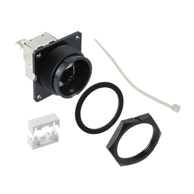DCP-RJ6SB-RD by Conxall/Switchcraft - CONNECTOR MOD JACK 8P8C R/A SHIELDED