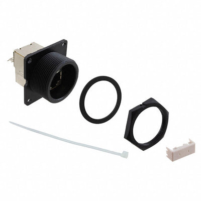 DCP-RJ6ST-RD by Conxall/Switchcraft - CONNECTOR MOD JACK 8P8C R/A SHIELDED