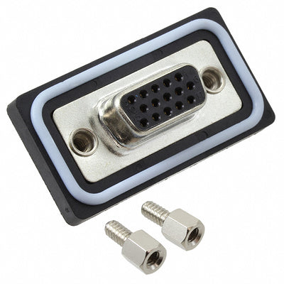 DCPHD15FSC1 by Switchcraft Inc. - CONNECTOR D-SUB HD RCPT 15POS PNL MNT