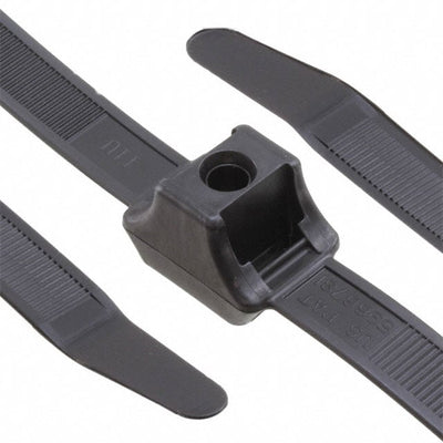DCT110HIRC2 by HellermannTyton - DUAL CLAMP TIE BLK 150LBS 1.604