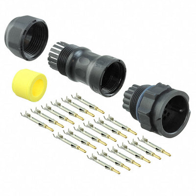 DD-18BMMA-QL8MP0 by Amphenol LTW - CONNECTOR RECPT MALE 18POS GOLD CRIMP