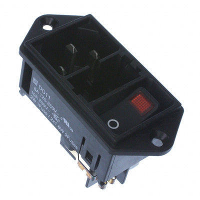 DD11.0113.1110 by SCHURTER Inc. - PWR ENT MOD RCPT IEC320-C14 PNL
