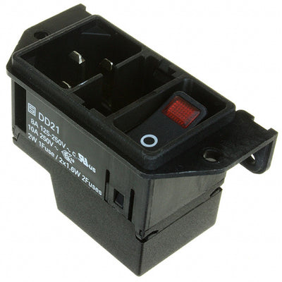DD21.0113.1111 by SCHURTER Inc. - PWR ENT MOD RCPT IEC320-C14 PNL