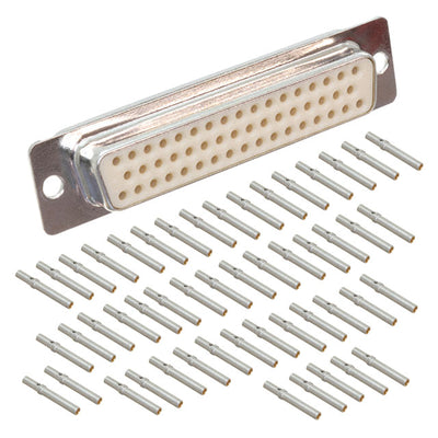 DDM50SA197 by ITT Cannon, LLC - CONNECTOR D-SUB RCPT 50POS PNL MNT
