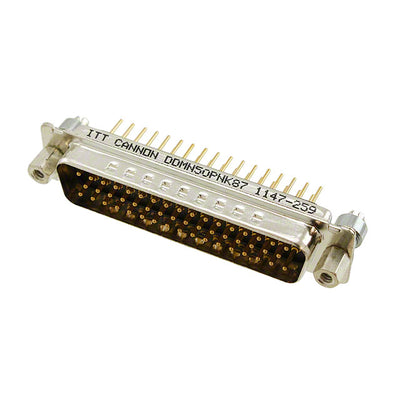 DDMN-50P-N-K87 by ITT Cannon, LLC - CONNECTOR D-SUB PLUG 50P PNL MNT SLDR