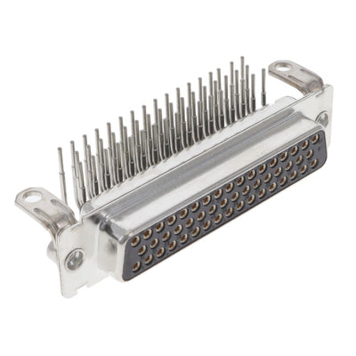 DDMP50SJA197 by ITT Cannon, LLC - CONNECTOR D-SUB RCPT 50POS R/A PCB