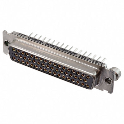 DDMV50SNF225 by ITT Cannon, LLC - CONNECTOR D-SUB RCPT 50P PNL MNT SLDR