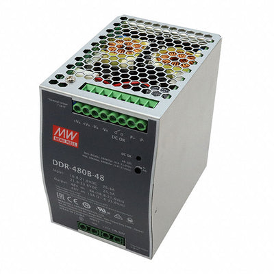 DDR-480B-48 by MEAN WELL USA Inc. - DC/DC DIN RAIL SUPPLY 48V 480W