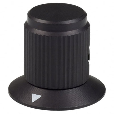 DDS-50-2-5 by Kilo International - KNOB KNURLED W/SKRT 0.250"" METAL