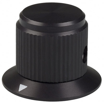 DDS-63-4-6 by Kilo International - KNOB KNURLED W/SKRT 0.125"" METAL